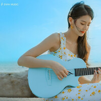 Enya Nova Go 35" Carbon Fibre Guitar - Acoustic - Purple