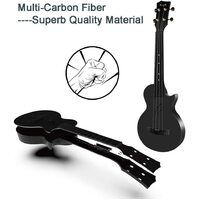 Enya Nova U Carbon Concert Ukulele - Red - includes pickup