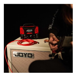 JOYO CM-S Straight Jack Instrument Cable - Red - 3m