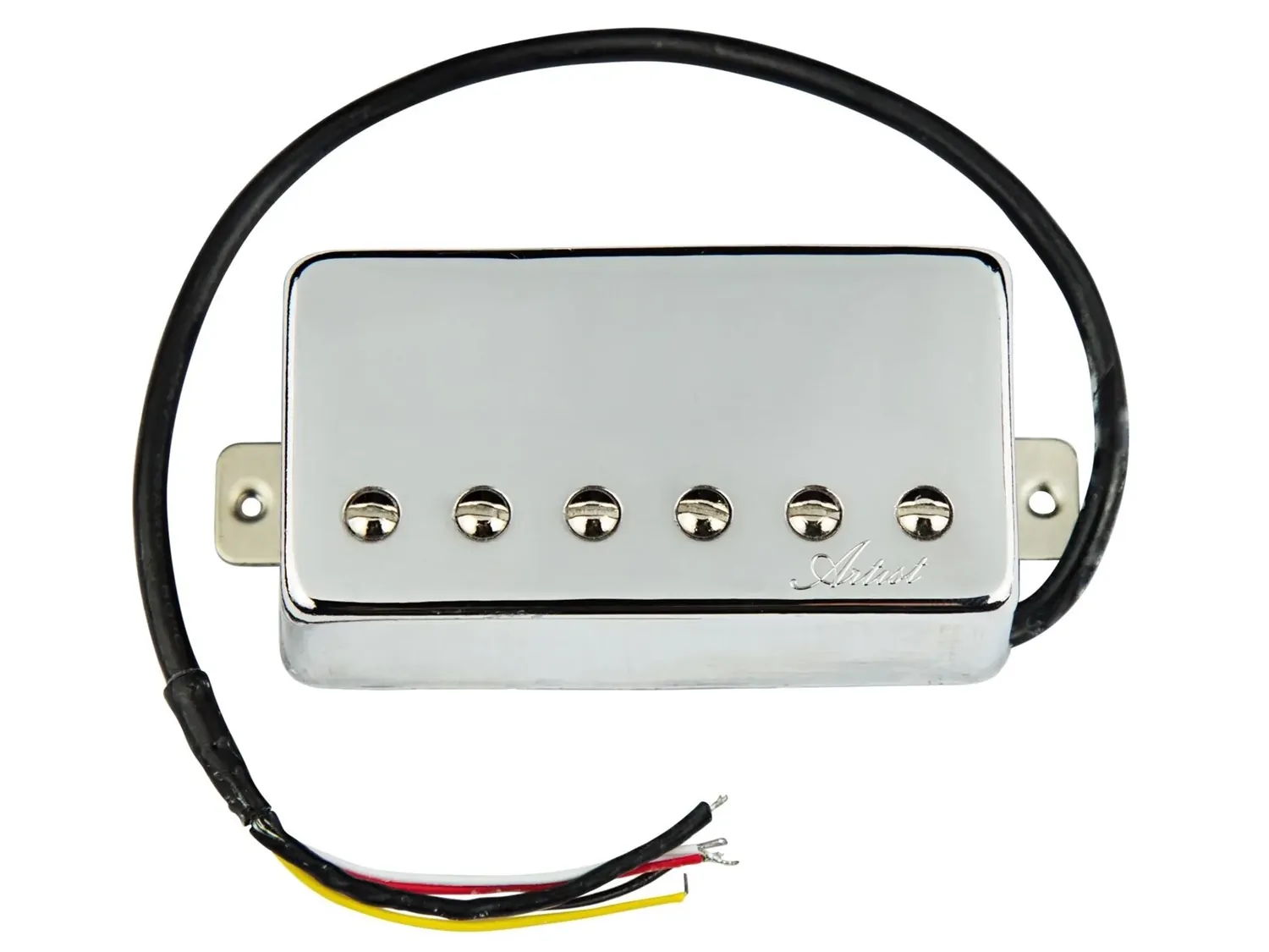 Artist BullBucker Electric Guitar Humbucker Pickup Bridge - Chrome Covered