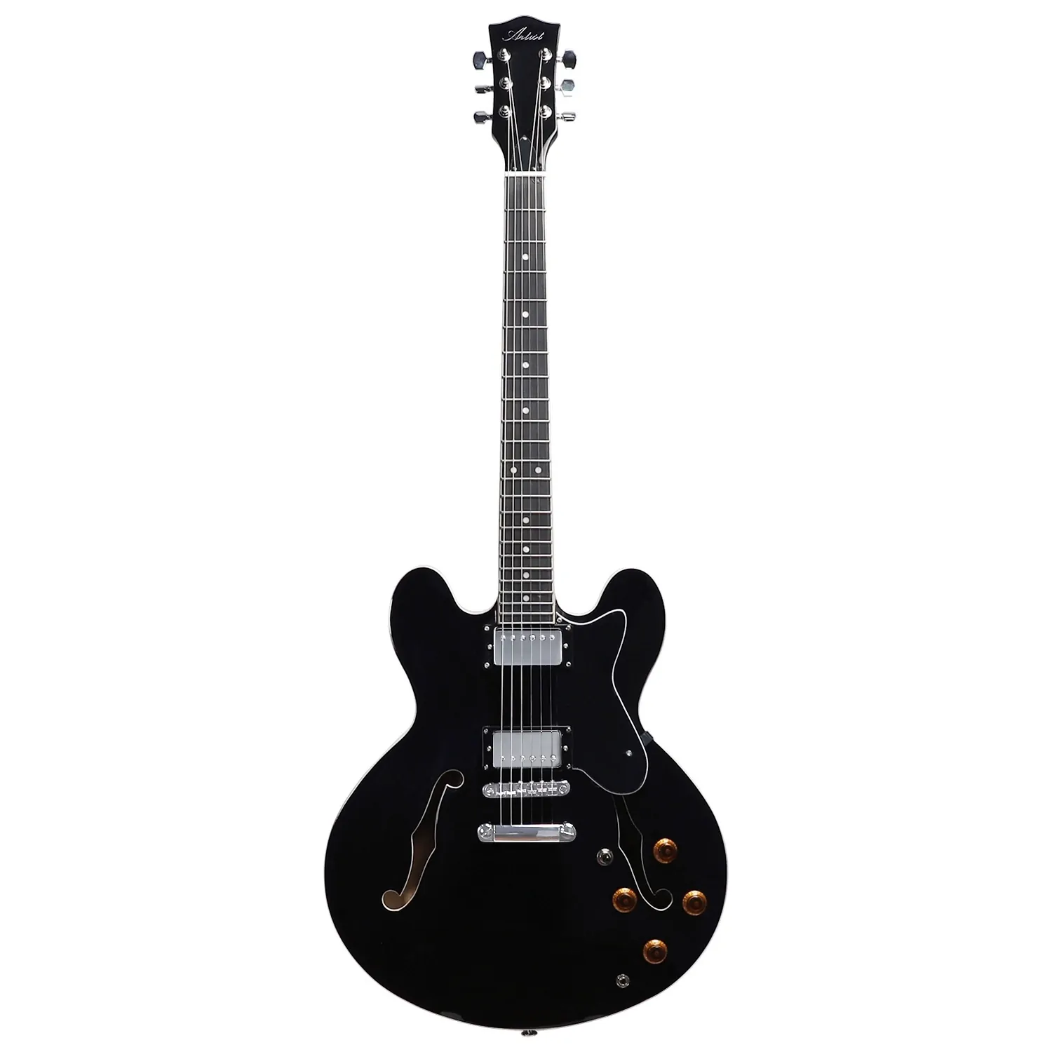 Artist BLACK58 Blackburst Semi-Hollow Body Electric Guitar