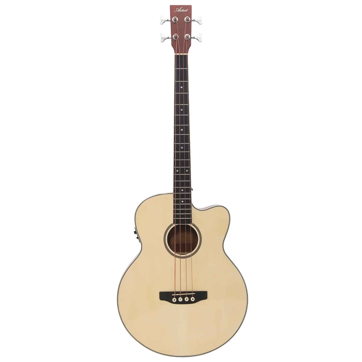 Artist ABJ42N Acoustic Bass with Cutaway and EQ - Natural