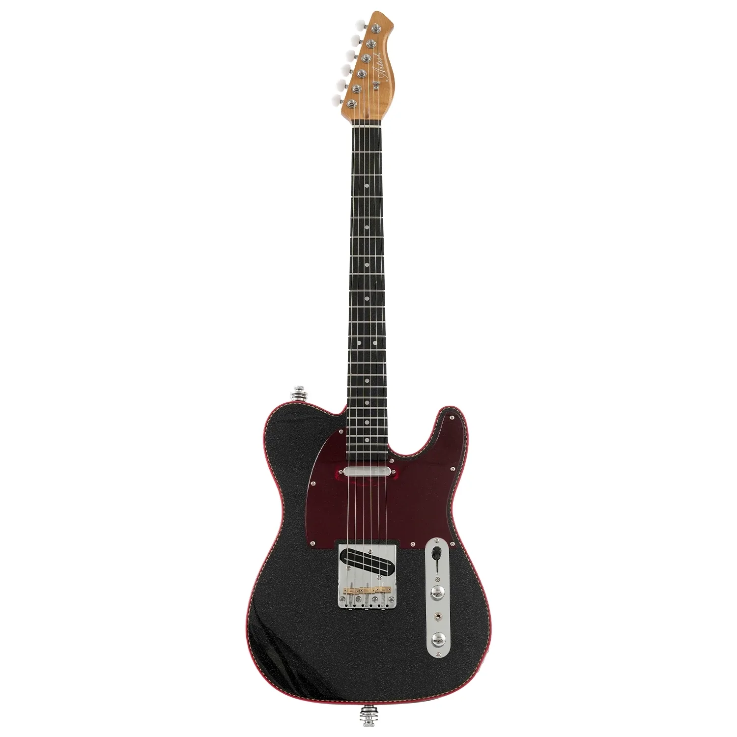Artist AT57 Electric Guitar with HS Pickups - Metallic Grey