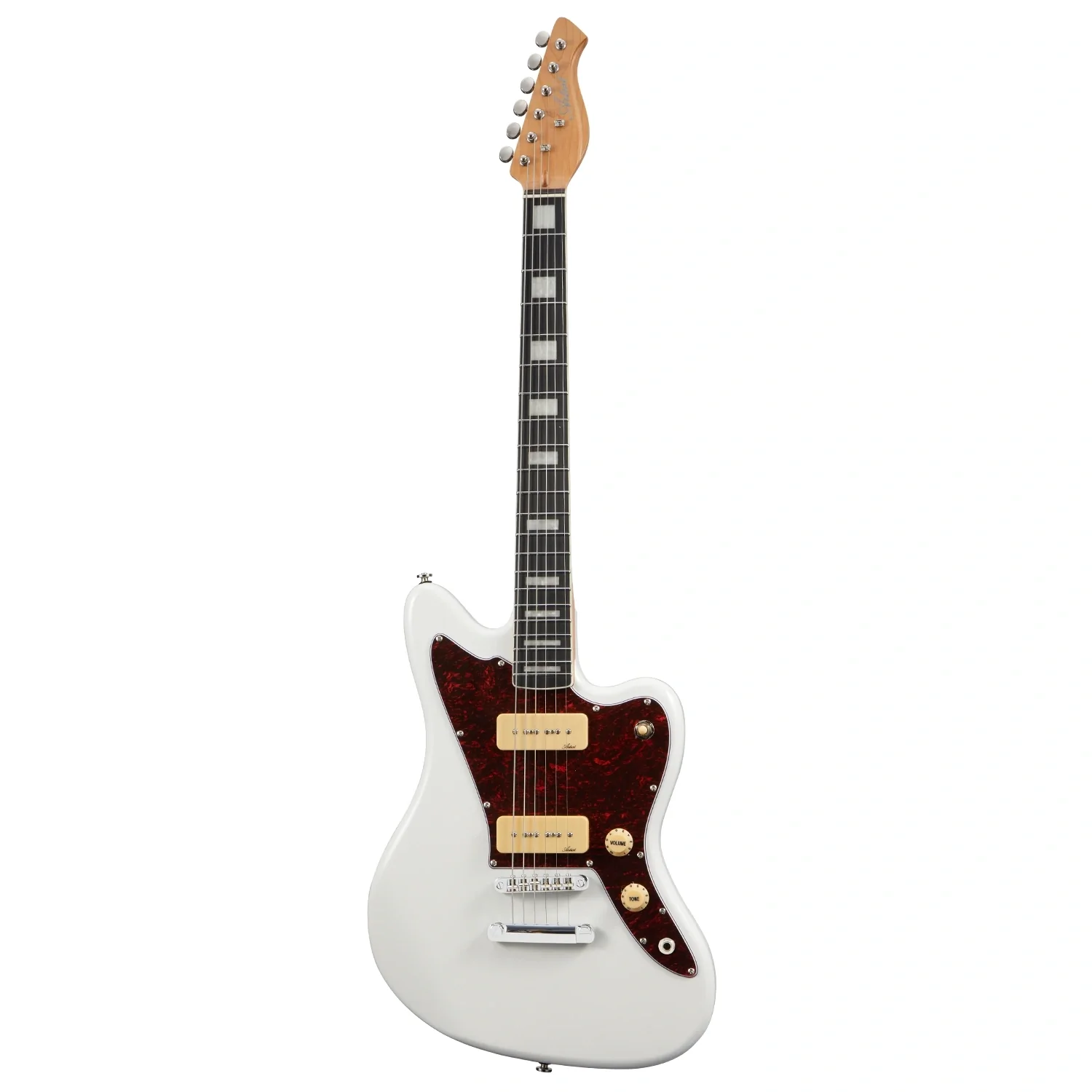 Artist GM1 White Electric Guitar with Howler Pickups