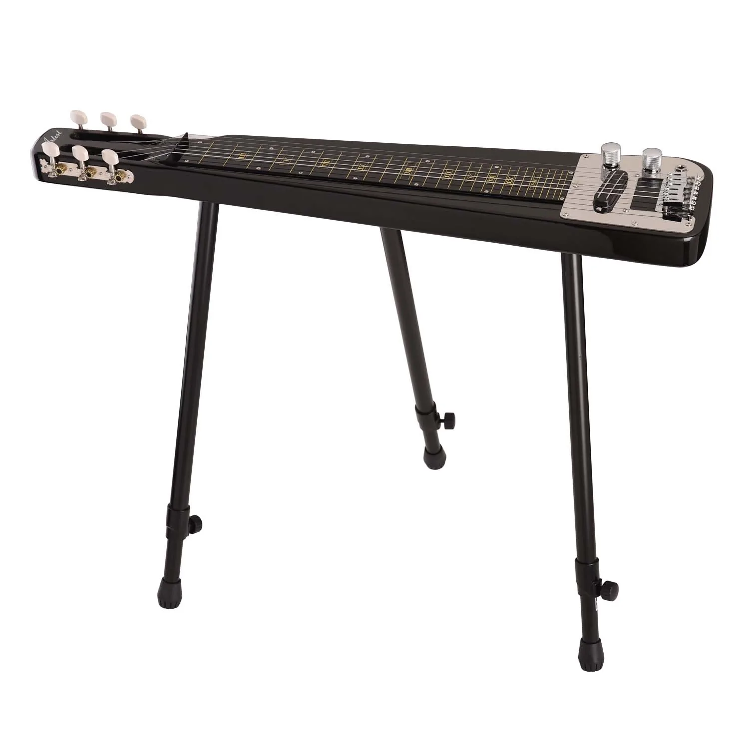 Artist MSL110 6 String Lap Steel Guitar - Metallic Black