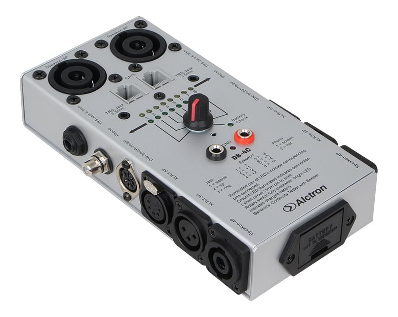diccionario puente salida Alctron DB-4C Pro Audio Cable Tester | SWAMP