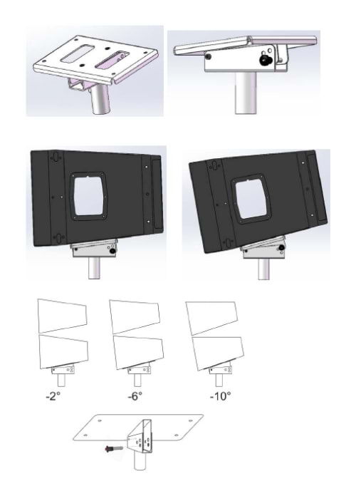 Audiocenter Mounting Bracket for T45 Line Array Speaker