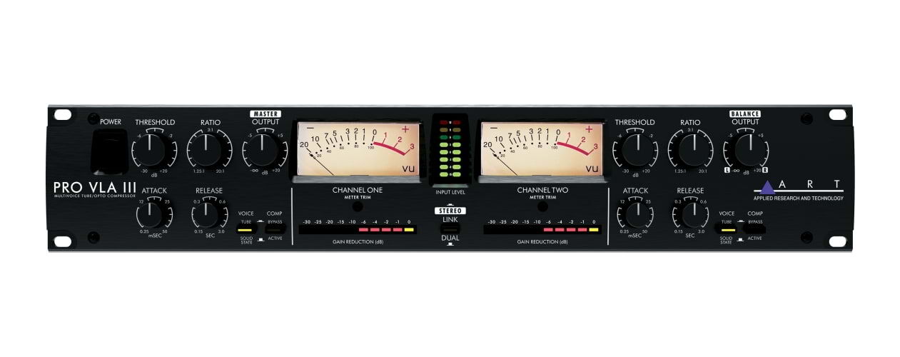 ART Pro VLA III Multivoice Tube/Opto Compressor