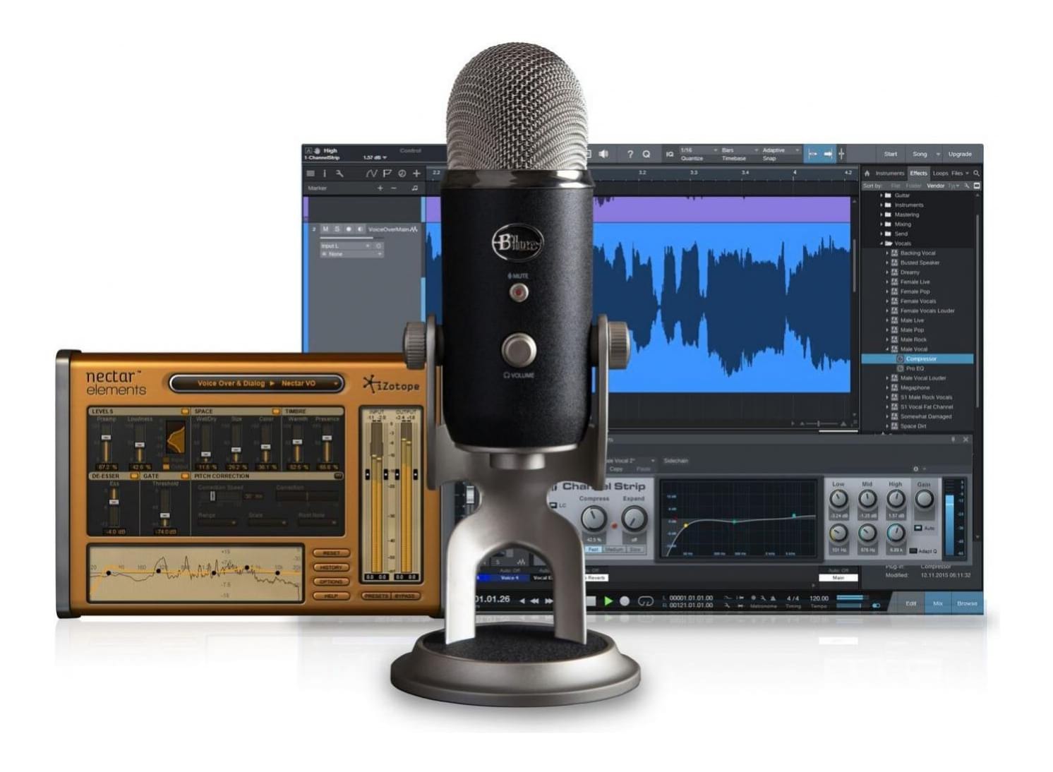 Blue Microphones Yeti Pro Studio Xlr And Usb Condenser Microphone Swamp