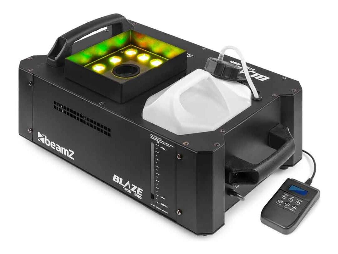 Beamz BLAZE800 12 x 4W 4-in-1 LED Vertical Fogger