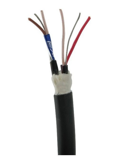 Canare MR202-2AT Two Channel Shielded Microphone Cable Black 100m Roll  SWAMP