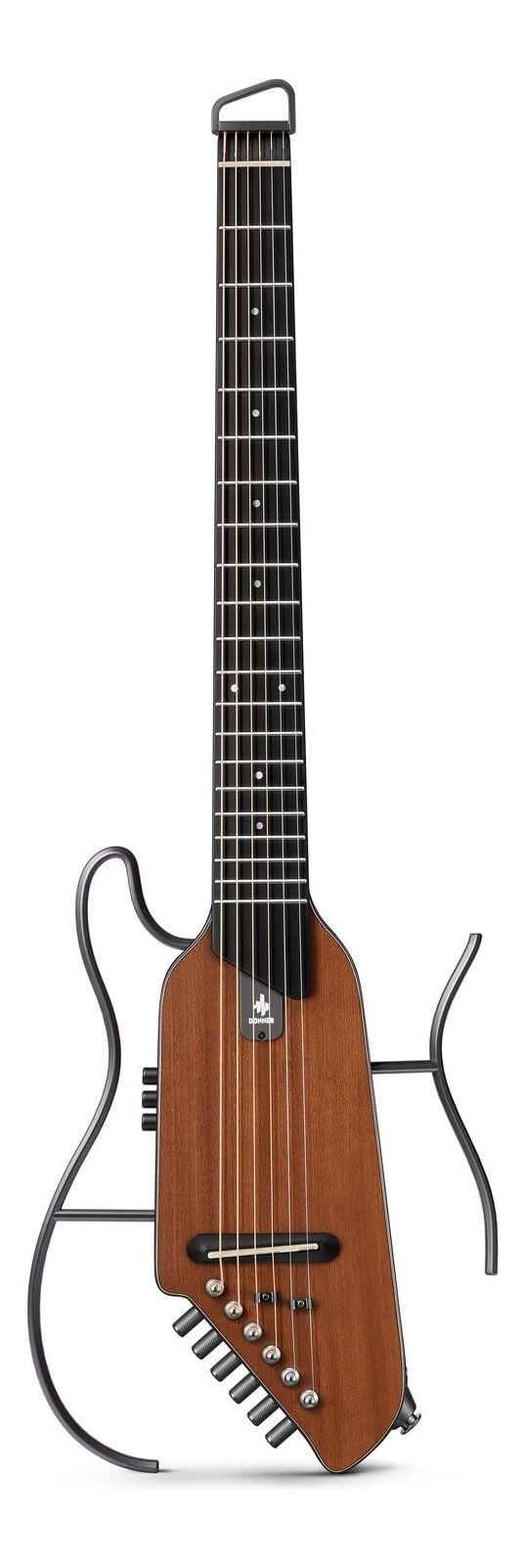 Donner HUSH-I EVO2 Acoustic-Electric Travel Guitar - Natural