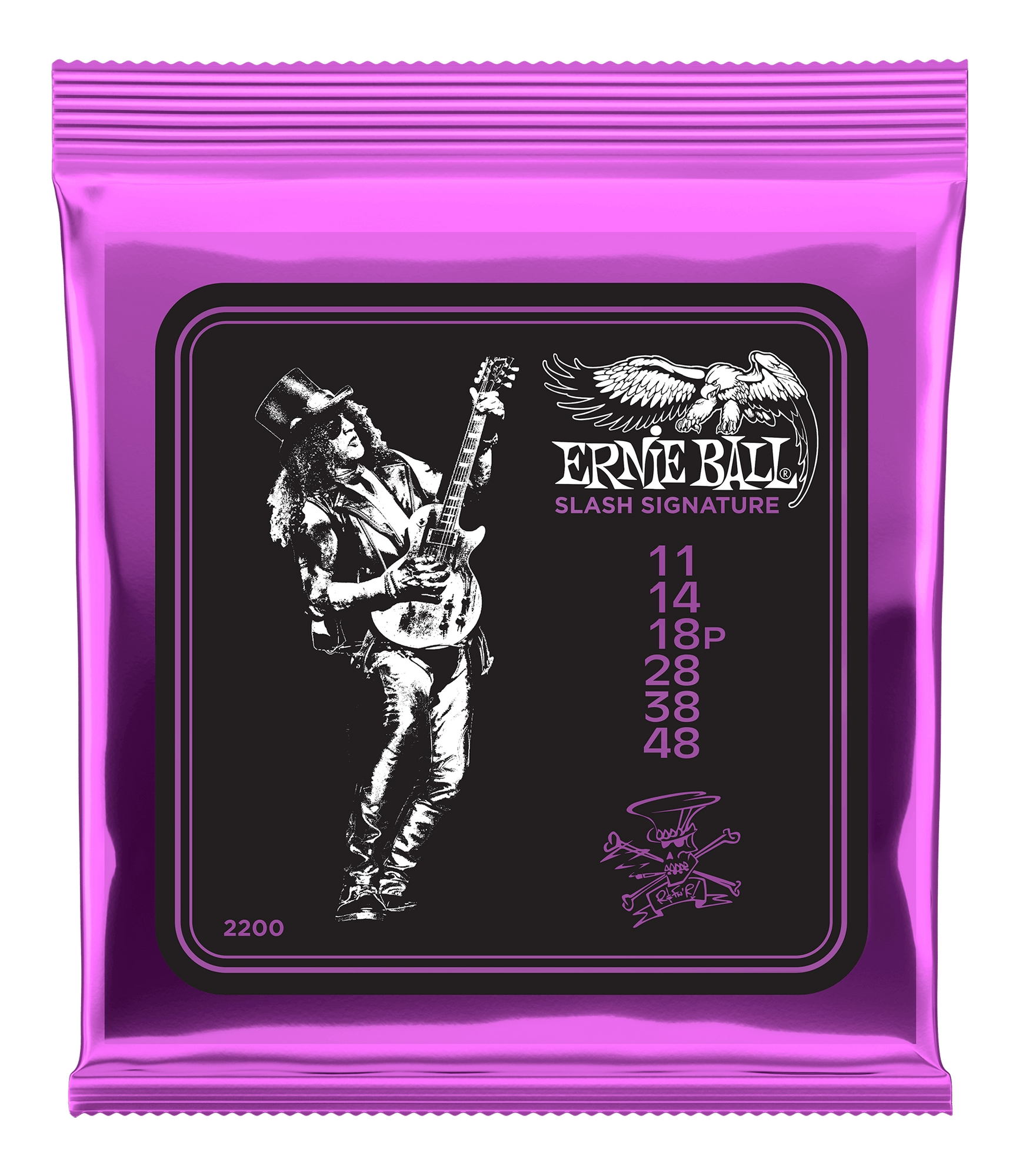 Ernie Ball 2200 Slash Signature Electric Guitar Strings 11-48