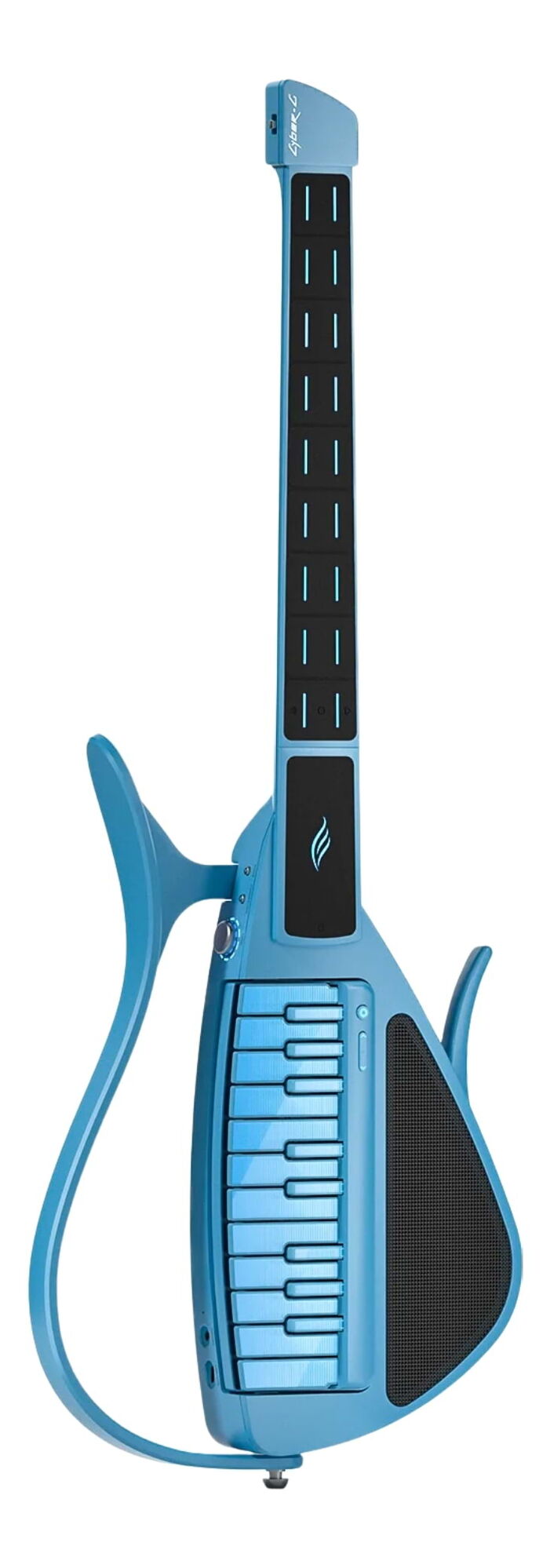 Enya Cyber-G Stringless Smart Guitar & Keyboard Hybrid - Keyboard Module - Blue