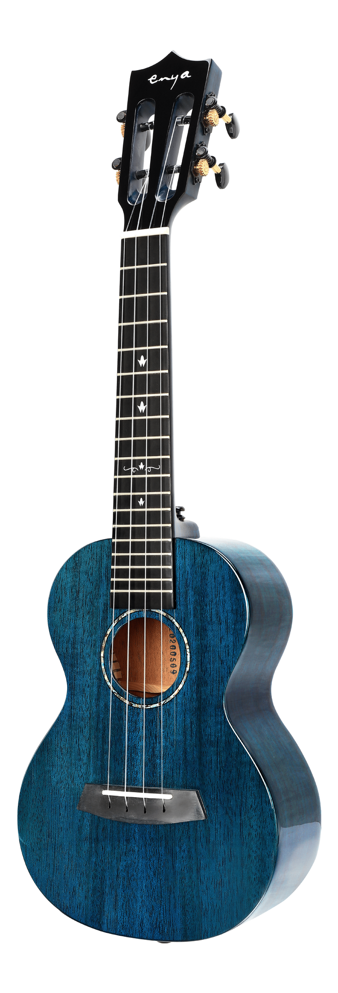Enya MAD Solid Mahogany Ukulele - Tenor - Blue