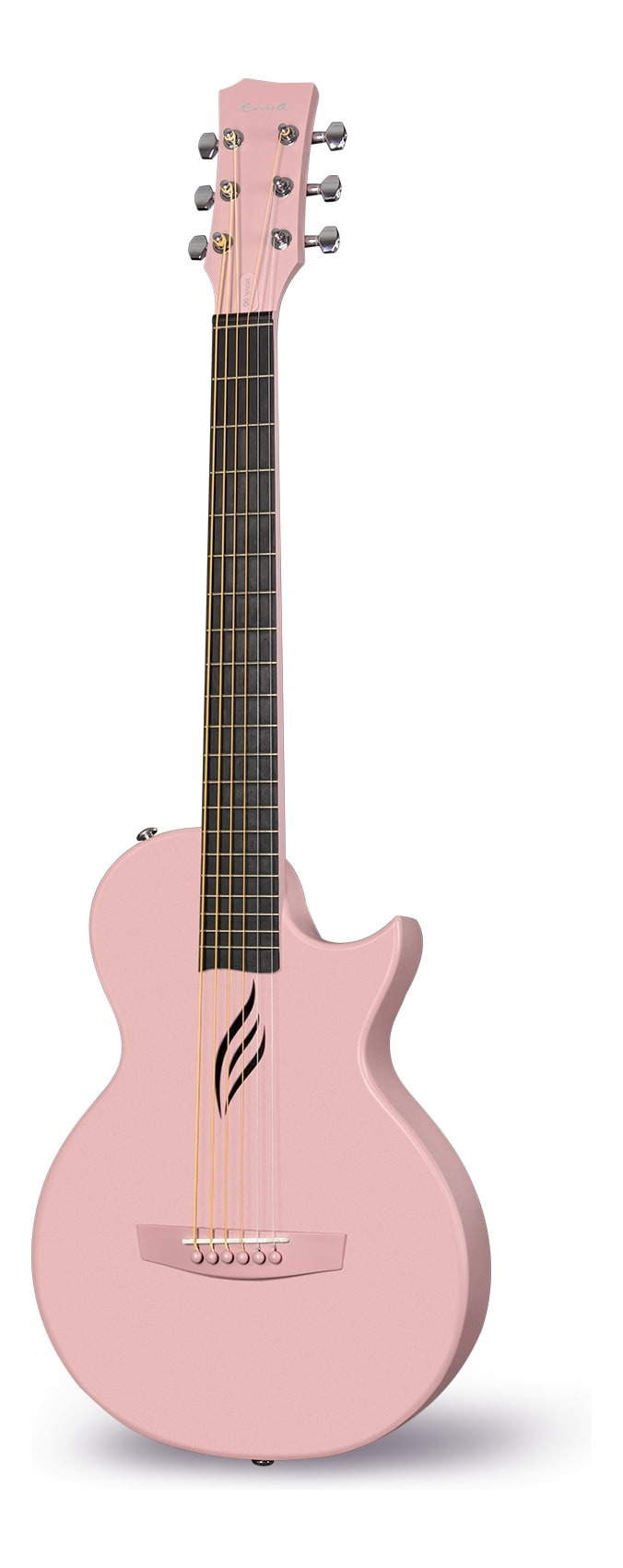 Enya Nova Go 35" Carbon Fibre Guitar - AcousticPlus - Pink
