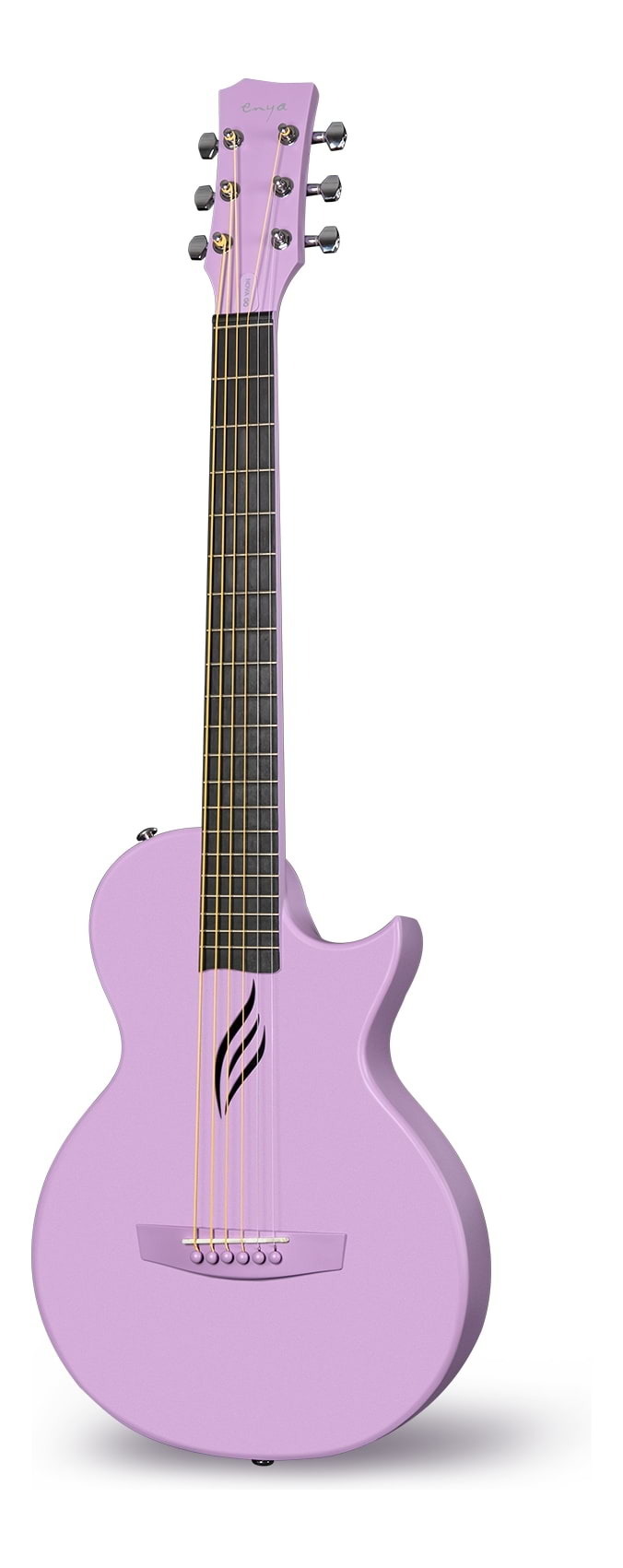 Enya Nova Go 35" Carbon Fibre Guitar - AcousticPlus - Purple