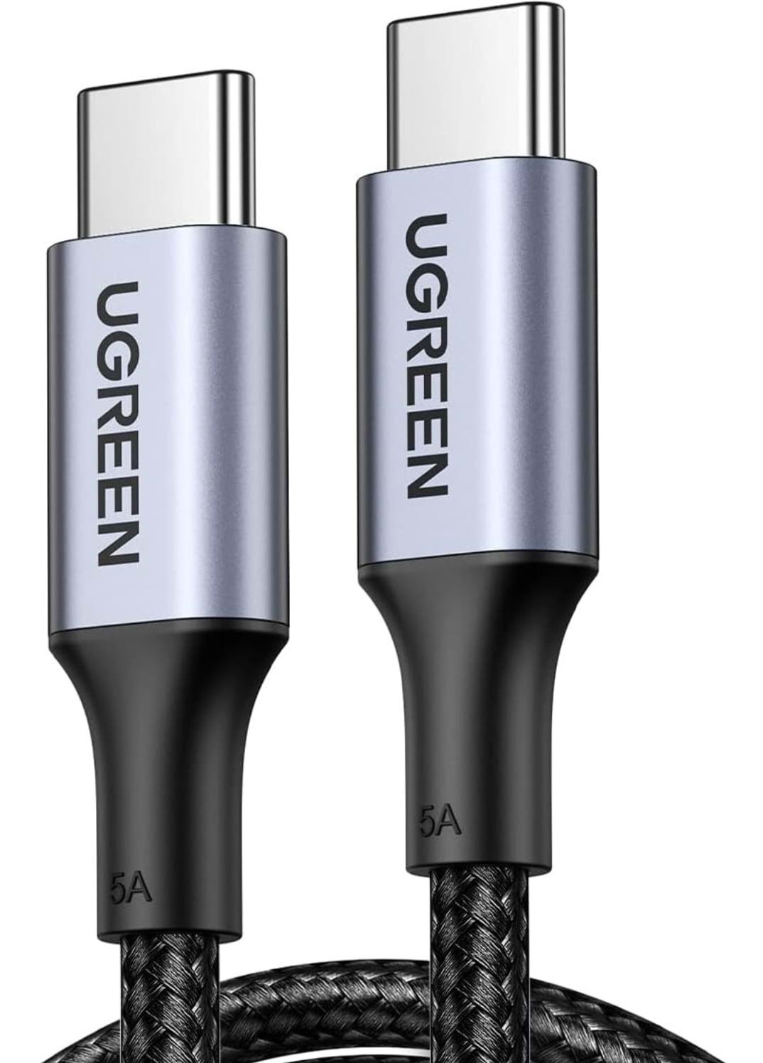 UGREEN 70427 100W USB-C to USB-C Fast Charging Cable - 1m