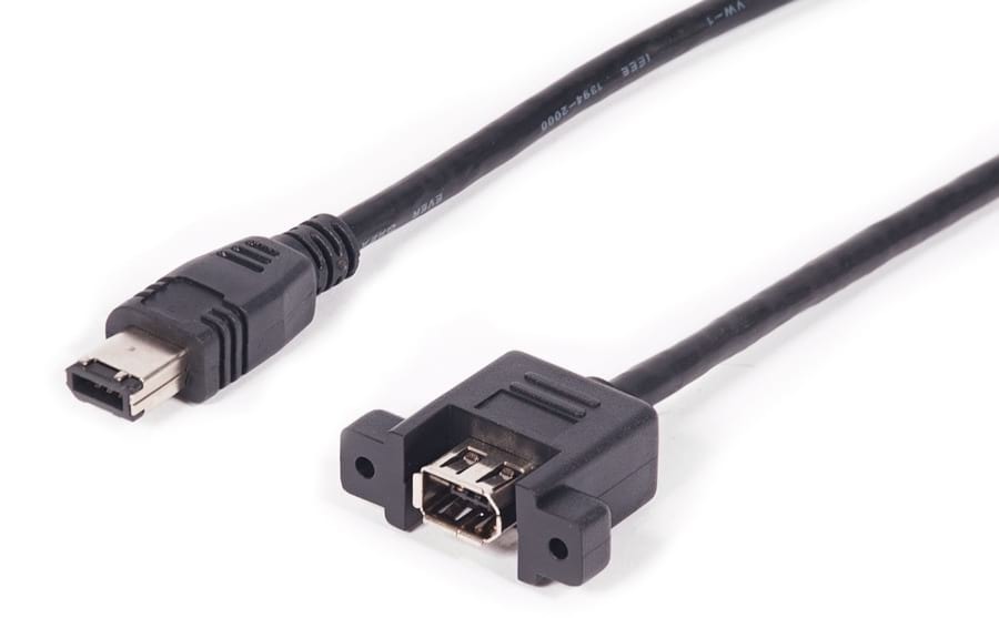 SuperEcable 6P to 6P, IEEE 1394a 400 Mbps Firewire Cable 20075-6 ft Firewire Cable 
