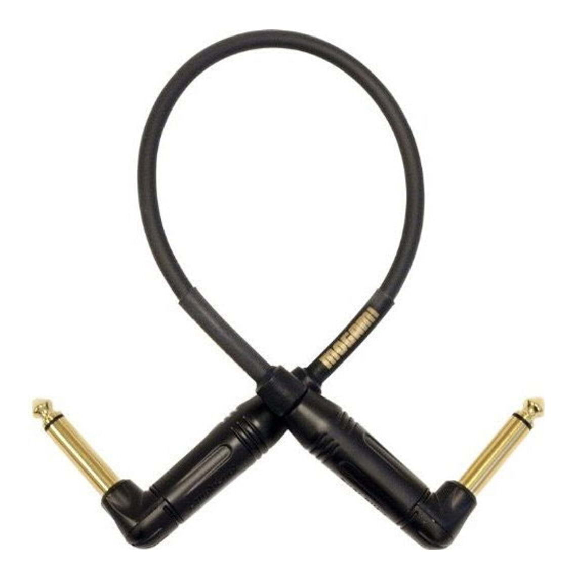 Mogami Gold Instrument Pedal Effects Right Angle Patch Cable - 24 inch