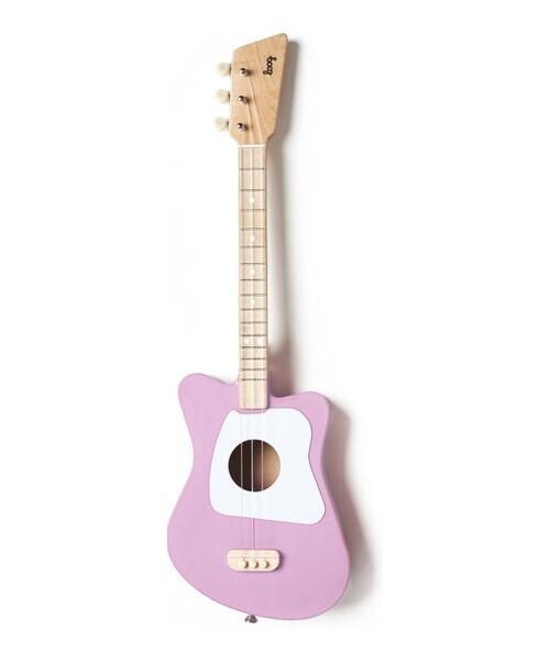Loog Mini Acoustic Guitar - Pink