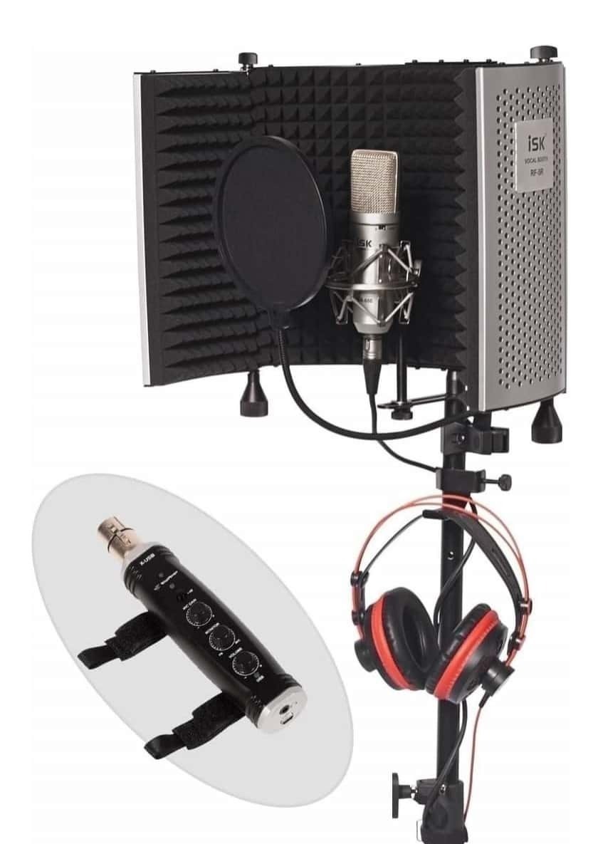 Mic + USB Audio Interface Recording Package SWAMP