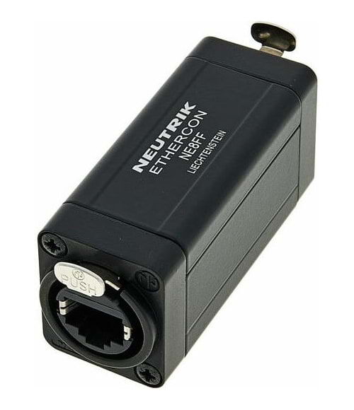 Neutrik NE8FF etherCON RJ45 Feed-Through Coupler
