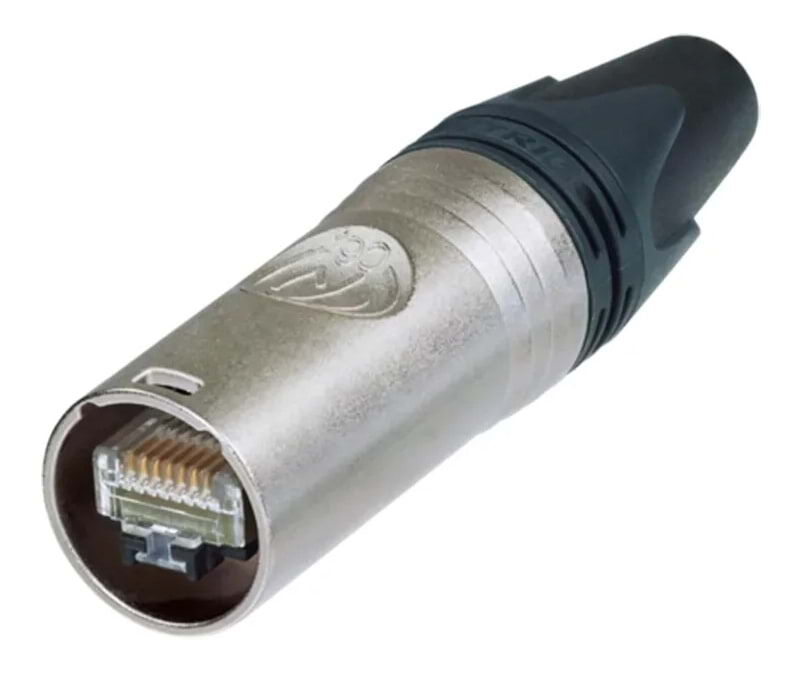 Neutrik NE8MX6 Heavy-duty Nickel-plated CAT6A Cable Connector