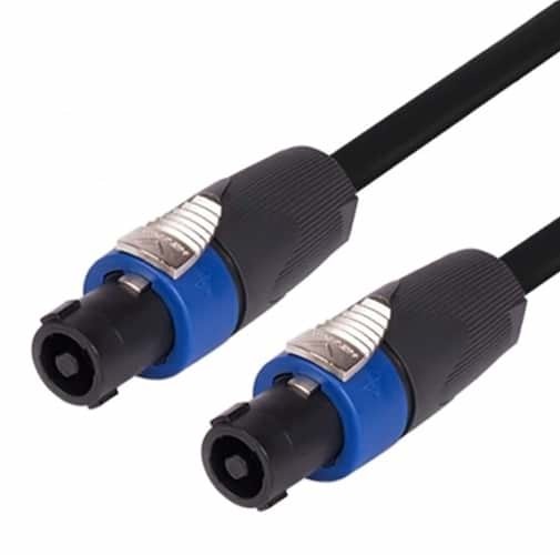 New 50 Pro Audio 12 Gauge Speaker Cable Male Speakon Jack to Male Speakon Jack SPM50 