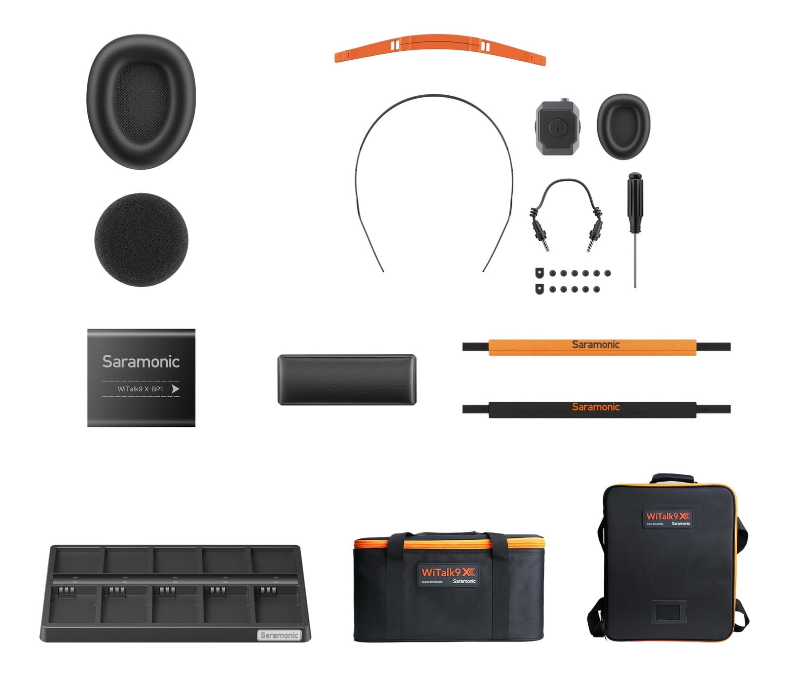Saramonic WiTalk9X Wireless Intercom Accessories