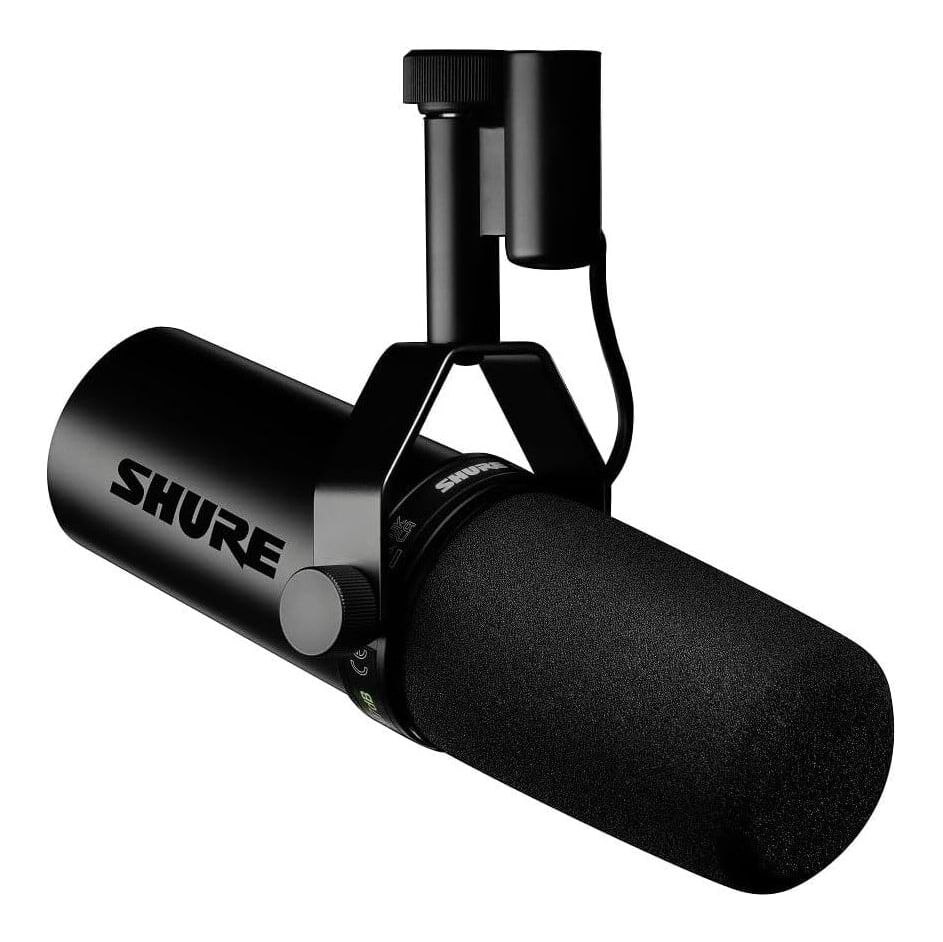 Shure SM7dB Dynamic Vocal Microphone With Built-in Preamp