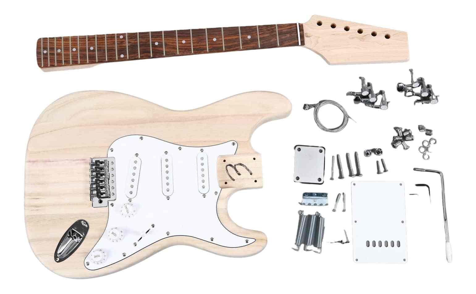 DIY Electric Guitar Kit W Style Build Your Own Guitar Kit 