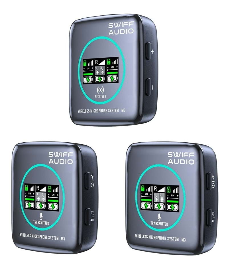 Swiff Audio M3 Pro Wireless Microphone Kit