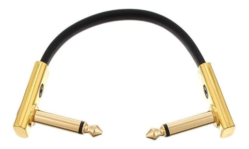 RockBoard Flat Patch Cable - Gold Connectors - 20cm