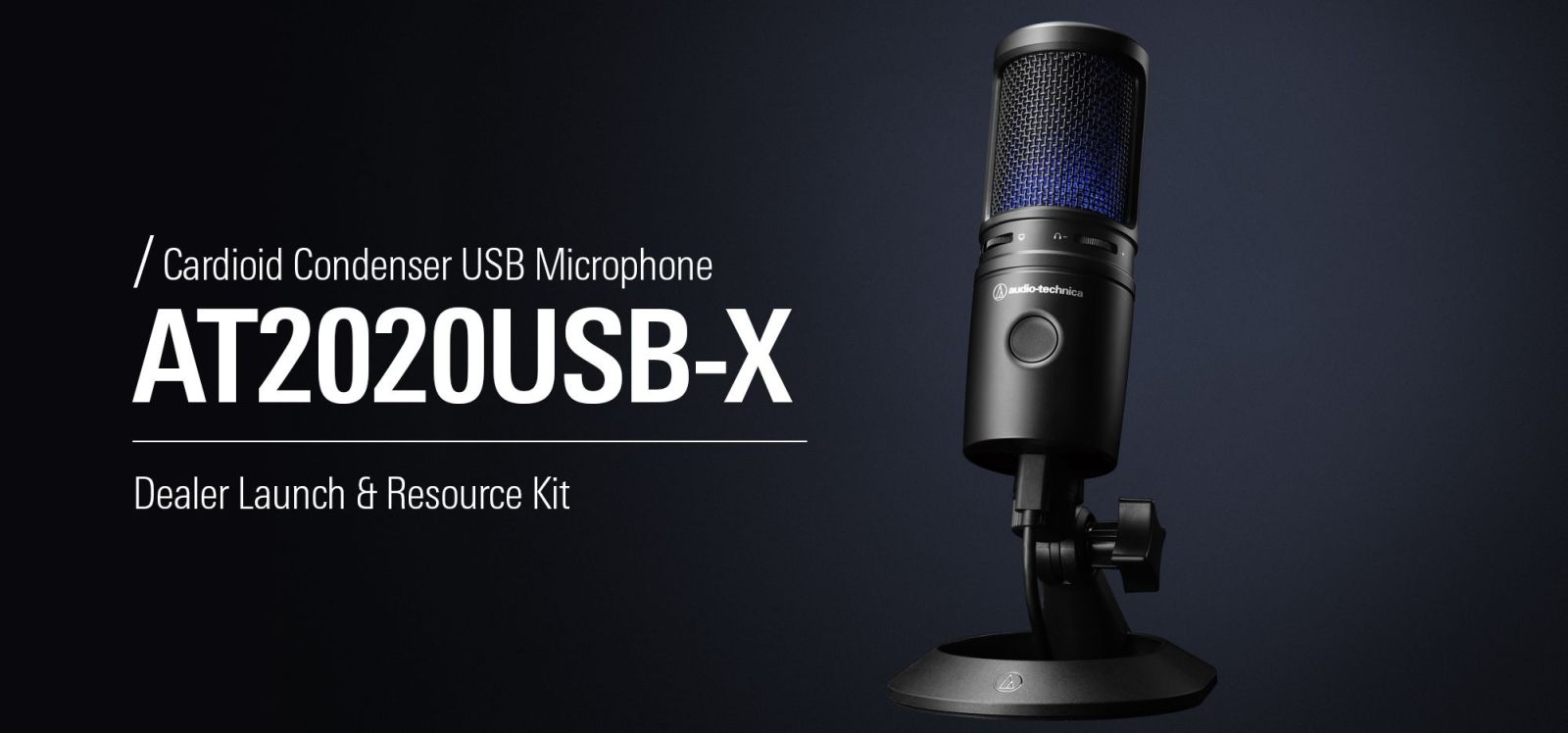 AT2020USB-X, Cardioid Condenser USB Microphone