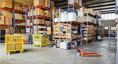 Warehouse racking at our Fyshwick premises