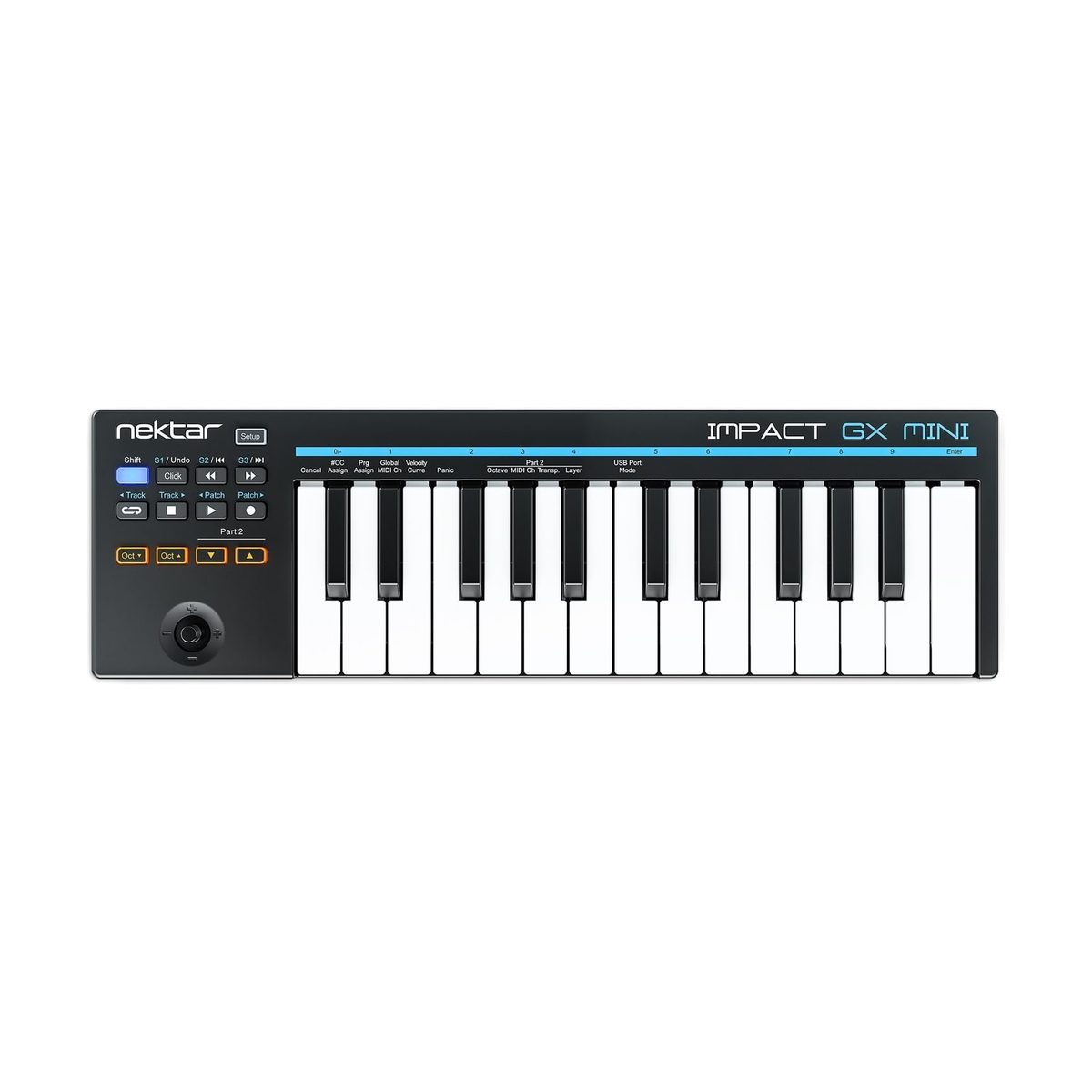 Nektar Impact GX Mini 25-key USB MIDI controller keyboard