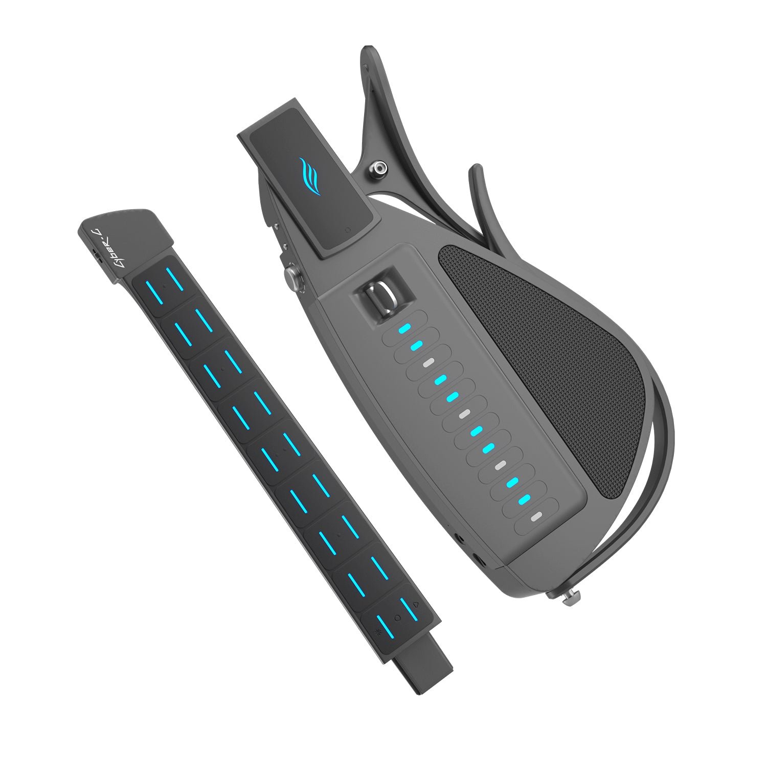 Cyber-G Pick Model with the neck detached and the Pick Module in the body