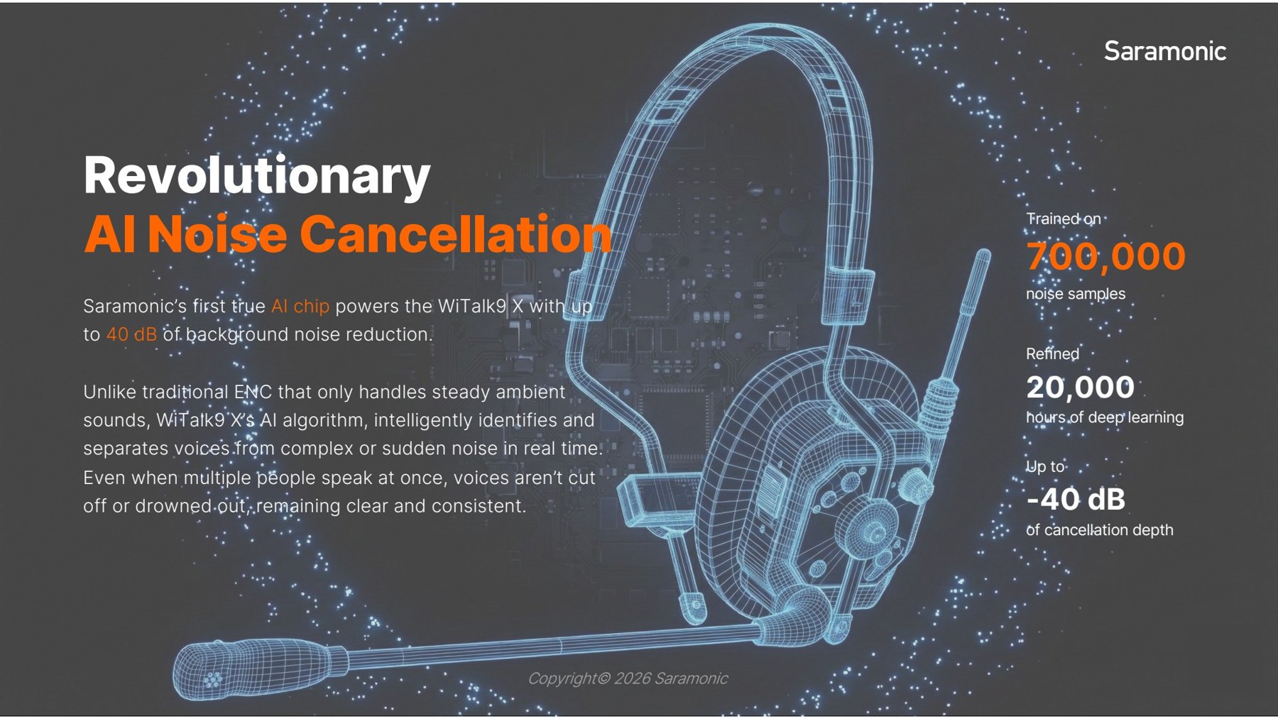 ClearTalk 2.0 AI noise cancellation