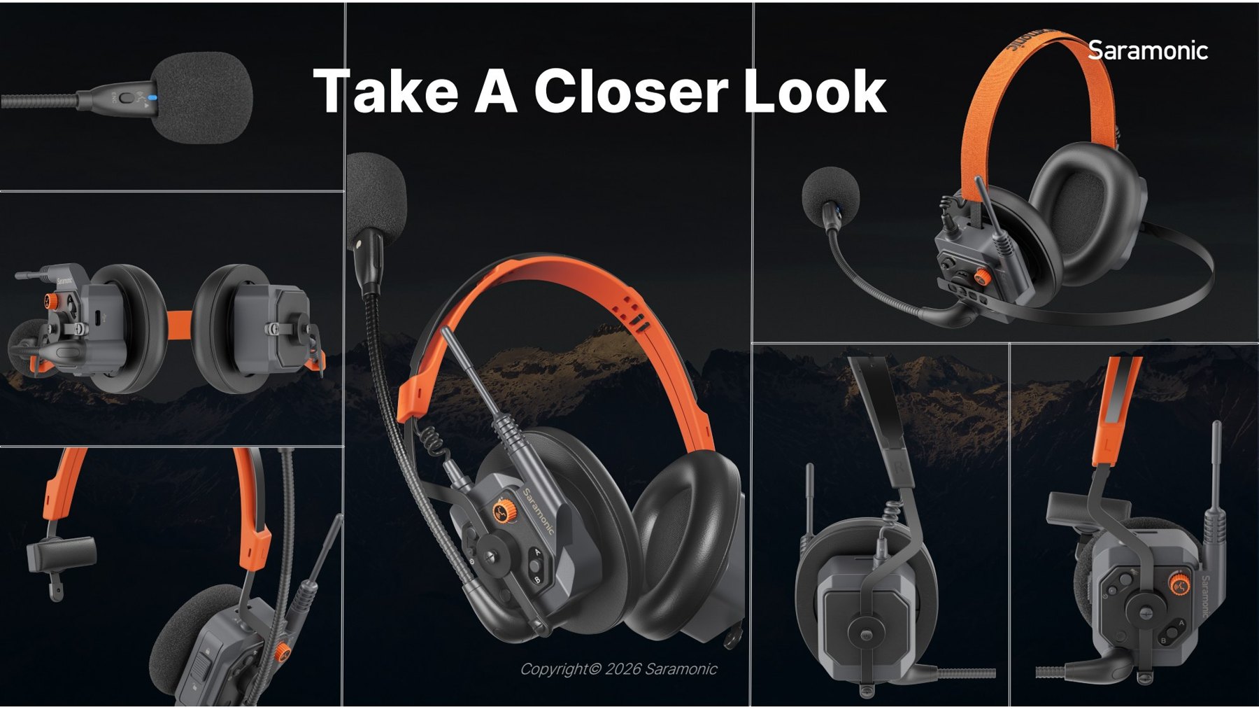 WiTalk9X headset detail