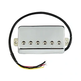 Artist BullBucker Electric Guitar Humbucker Pickup Bridge - Chrome Covered