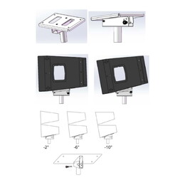 Audiocenter Mounting Bracket for T45 Line Array Speaker