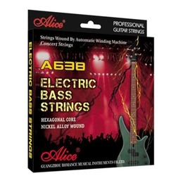 Alice Electric Bass Guitar Strings - Medium Gauge 45-105