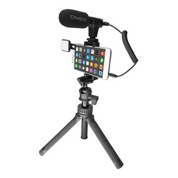 CKMOVA MST2 Extendable Mini Tripod with Microphone and LED