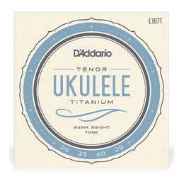 D'Addario EJ87T Titanium Tenor Ukulele String Set
