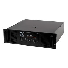 DE Acoustics PA-1300 Power Amplifier - Dual Channel - 2x 1300W at 8Ohm