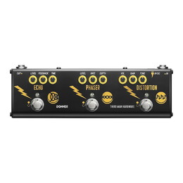 Donner Triple Threat Guitar Effect Pedal - Black