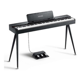 Donner OURA S100 88-key Graded Hammer Weighted Digital Piano - Black