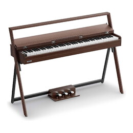 Donner OURA R300 88-Key Weighted Keyboard Piano - Walnut Wood