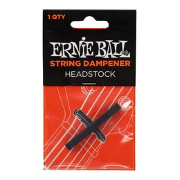 Ernie Ball 9640 String Dampener - Guitar Headstock